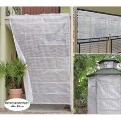 Gewapende Folie 170 G/m² - 200 × 300 Cm -Tuin Outfitters Winkel folie verstevigd 2 x 3 m 1484061264 1 600