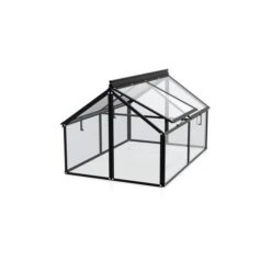 Tuin Outfitters Winkel 11 Vitavia Gaia Jumbo Miniserre Aluminium Zwart - 83 × 119 Cm - 0,99 M²