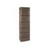 Regenton Muurmodel Slim 650 Liter + Kraan - Taupe -Tuin Outfitters Winkel regenton muurmodel slim 650l taupe kr 1603726253 600