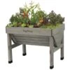 Vegtrug Verhoogde Kweektafel Grijs - 100 × 80 × 80 Cm -Tuin Outfitters Winkel vegtrug grijs 1 m 1517220275 1 600